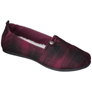 Womens Mad Love Lan Loafer   Red Plaid 5 6