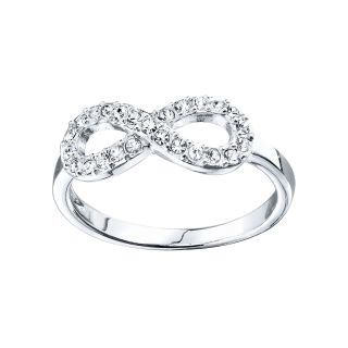 Bridge Jewelry Footnotes Sterling Silver Infinity Ring