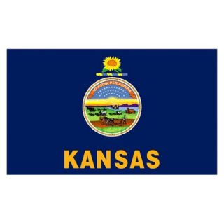 Kansas State Flag   4 x 6