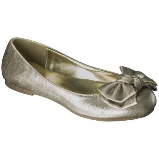 Girls Cherokee Felicia Ballet Flat   Gold 1