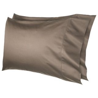 Fieldcrest Luxury 600 Thread Count Pillowcase Set   Light Peet (Standard/Queen)