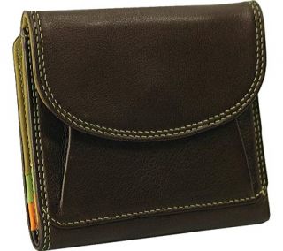 Womens Belarno A206 Small French Wallet   Brown Leather Goods