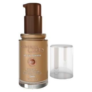 CoverGirl Queen Collection All Day Flawless Foundation   Warm Caramel 845