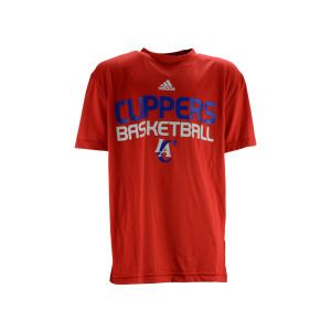 Los Angeles Clippers adidas NBA Youth Stacked High T Shirt