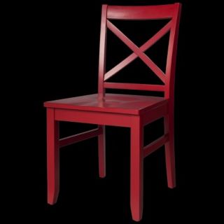 Dining Chair Threshold Carey Dining Chair   Salsa Red   Set of 2