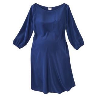Liz Lange for Target Maternity 3/4 Sleeve Shift Dress   Blue XL