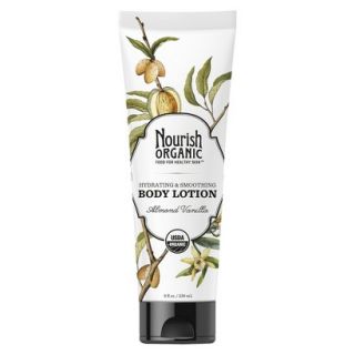 Nourish Organic Body Lotion   Almond Vanilla (8 oz)