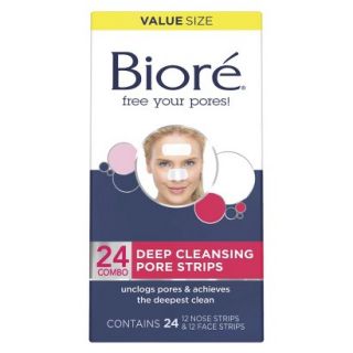 Biore Deep Cleansing Pore Strips 24 Count