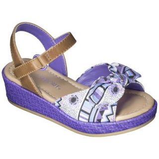 Toddler Girls Cherokee Juleah Sandals   Purple 5