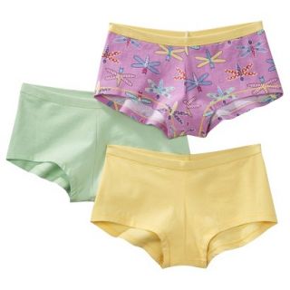 Hanes Girls 3 Pack Shorts   Assorted 10