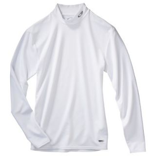 C9 by Champion Mens Mock Neck Compression Shirt   White S