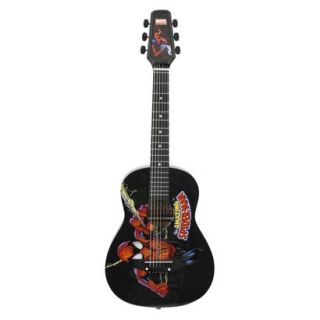 Marvel Spiderman Junior Acoustic Guitar   Black (3012020)
