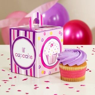 Girls Lil Cupcake   Cupcake Boxes