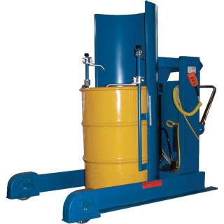 Vestil Hydraulic Drum Dumper   Stationary, 1000 lb. Capacity, 60 Inch Dump