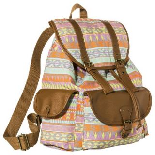 Mossimo Supply Co. Geometric Print Backpack Handbag   Multicolored