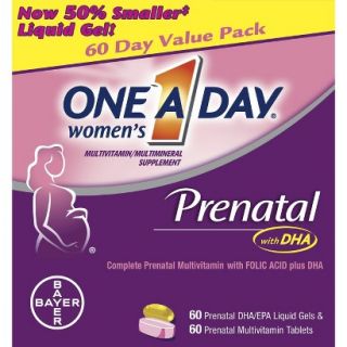 One A Day Prenatal Multivitamin   60 Daily Dose Packets