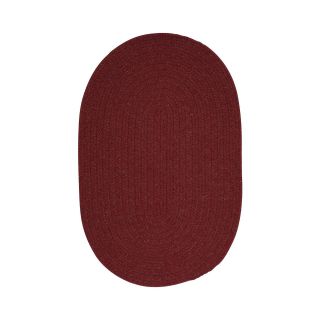 Timberline Reversible Braided Oval Rugs, Holly Berry