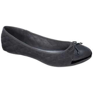 Womens Merona Madge Flat   Black 9.5