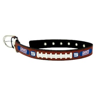New York Giants Classic Leather Large Football Collar