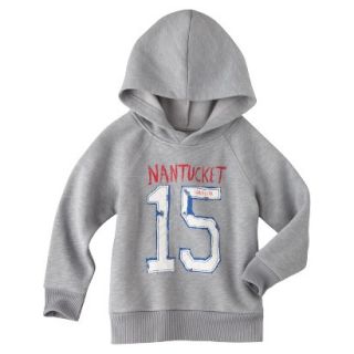 Cherokee Infant Toddler Boys Hooded Nantucket Sweatshirt   Gray 12 M