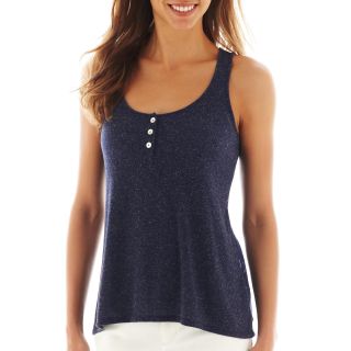 A.N.A Lace Back Tank Top, American Navy, Womens