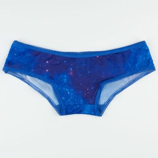 Galaxy Print Boyshorts Blue In Sizes Medium, Large, Small For Women 225936200