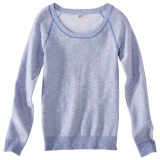 Mossimo Supply Co. Juniors Scoop Neck Sweater   True Navy XXL(19)
