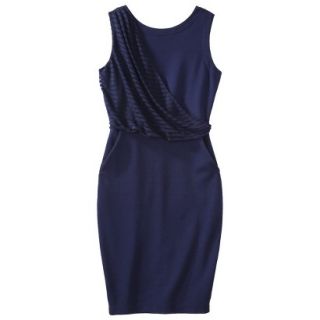 labworks Womens V Back Sleeveless Dress   Blue S