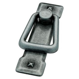 Liberty Hardware 2 1/4 C C Bail Vertical Pull   Pewter Antique (Set of 2)