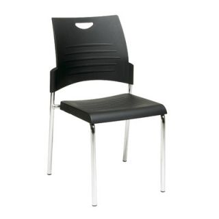 OSP Designs Armless Office Stacking Chair STC8300C2 3