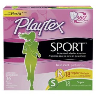 Playtex Sport Multipack Scented   36 count