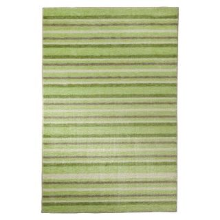 Green Stripe Rug by Mohawk 40x60