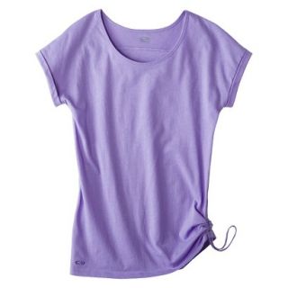 C9 by Champion Womens Yoga Layering Top With Side Tie   Lilac L