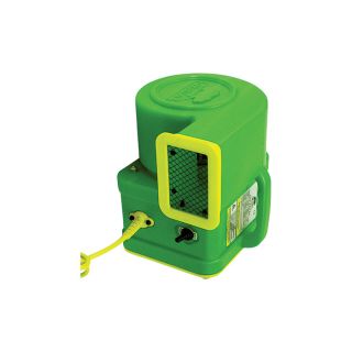 B Air Cub Mini Mover / Floor Dryer   1/4 HP, Model CP 1 Green