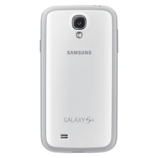 Samsung Cover Plus Cell Phone Screen Protector for Samsung Galaxy S4   White