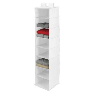 8 Shelf Closet Organizer White