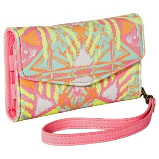 Merona Flap Phone Case Wallet with Removable Wristlet Strap   Pink