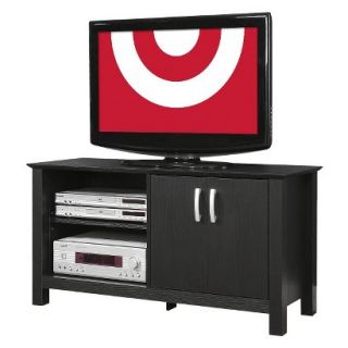 Tv Stand Walker Edison Wood TV Stand with Open Shelf Stand   Black (44)