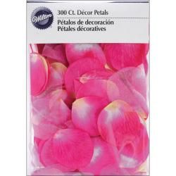 Petals W/organza 300/pkg magenta