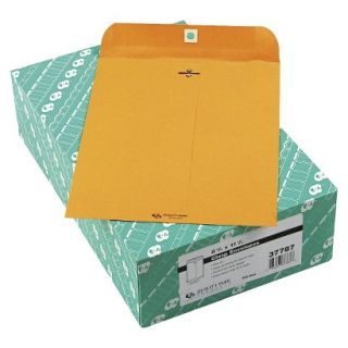 Quality Park Clasp Envelope, 32 lb, Brown (100 Per Box)