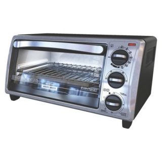 Black & Decker Black Toaster Oven   4 Slice