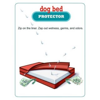 Buddy Beds Dog Bed Protector Liner   White (Large)