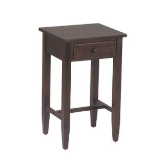 End Table Office Star Telephone Table   Dark Brown (Espresso)