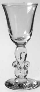 Duncan & Miller Duncan Scroll Cordial Glass   Stem#D5, Plain Bowl