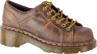 Womens Dr. Martens Keani Lace to Toe Shoe   Tan Greenland Oxfords