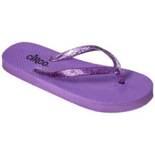 Girls Circo Hillary Flip Flop Sandals   Purple L