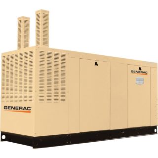 Generac Commercial Series Liquid Cooled Standby Generator   100 kW, 120/240