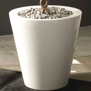 Smart & Green Foc Cono Lacquered Round Flower Pot Planter 406