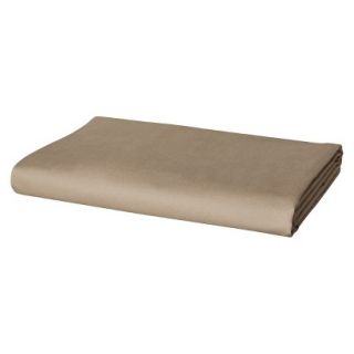 Threshold Ultra Soft 300 Thread Count Fitted Sheet   Tan (Full)