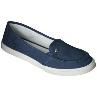 Womens Mad Love Lizzie Canvas Sneakers   Navy 5 6